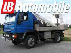 MAN Ostatní Steyr 4x4 PLOŠINA RAM 16m,1Maj ČR,155PS,3MÍSTA