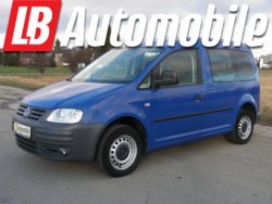 Volkswagen Caddy 1.9TDi 5MÍST,(73.243km),1Maj ČR,5d,ABS,ASR,HF,SERVIS.KNIHA