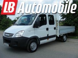 Iveco Daily 29L12 DC 7MÍST,(54.685km!),Valník,1Maj,SERVIS.KNIHA-AKCE!!