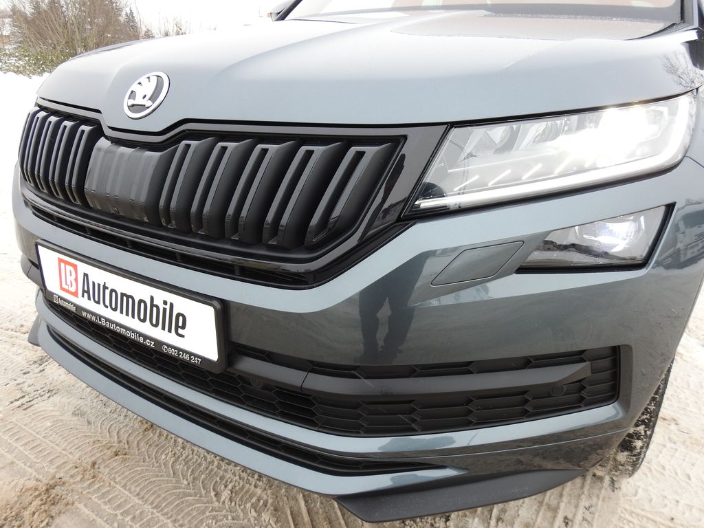 Škoda Kodiaq SPORTLINE 2021 1.5TSi DSG 110kW ZÁRUKA 5 LET 100TIS/KM !!  1.711km !! 1.MAJ.NOVÉ ČR !!