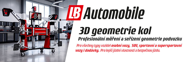 3D laserová geometrie kol